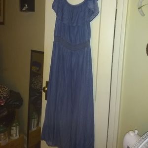 Lane Bryant light weight 22/24 Maxi Dress